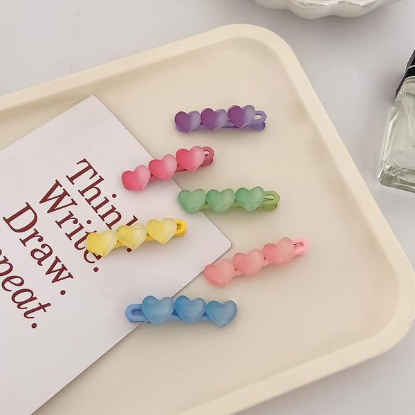 hair accessories girls cute gradient colors heart hairpins kids sweet decorate clips side barrettes headband fashion, Slivery;white
hair accessories girls cute gradient colors heart hairpins kids sweet decorate clips side barrettes headband fashion, Slivery;white