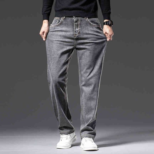 men's jeans 6 cores outono cinza calças de brim perna reta negócios casual algodão estiramento nim masculinas marca roupas plus size 40, Blue
men's jeans 6 cores outono cinza calças de brim perna reta negócios casual algodão estiramento nim masculinas marca roupas plus size 40, Blue