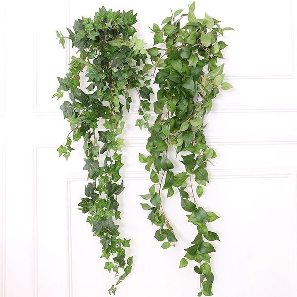 artificial ivy green leaf garland plants vine fake foliage flowers home decor plastic flower rattan string decorative & wreaths
artificial ivy green leaf garland plants vine fake foliage flowers home decor plastic flower rattan string decorative & wreaths