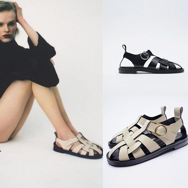 sandals low woman leather low-heeled rome fabric rubber hoof heels slides rom, Black
sandals low woman leather low-heeled rome fabric rubber hoof heels slides rom, Black