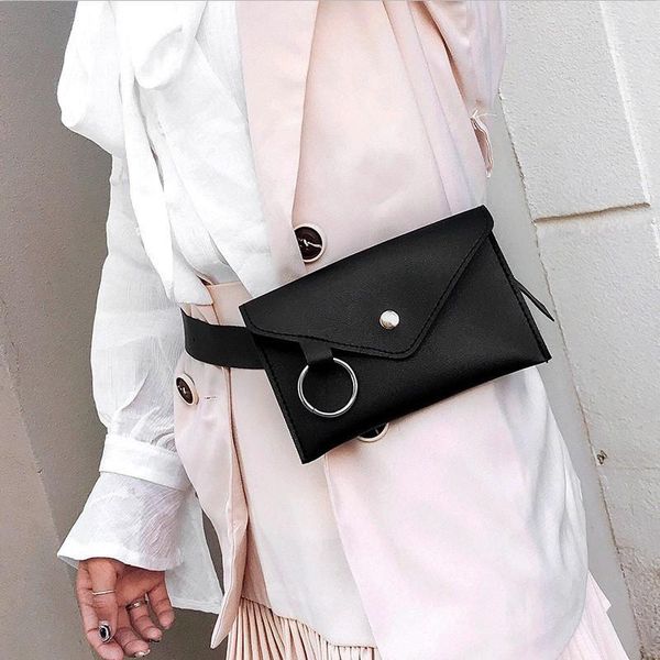 women belt bag leather waist fashion women's pure color ring pu messenger shoulder chest bags pochete homem
women belt bag leather waist fashion women's pure color ring pu messenger shoulder chest bags pochete homem
