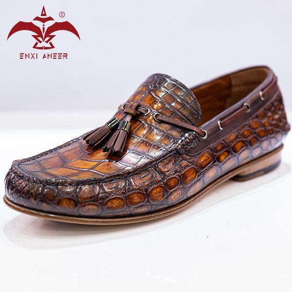 dress shoes 2021 men shoes 100% nile crocodile leather cro loafers andy patina designer handmade, Black
dress shoes 2021 men shoes 100% nile crocodile leather cro loafers andy patina designer handmade, Black