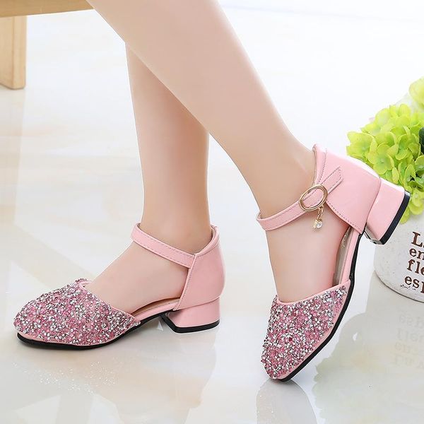 3-12 years fashion crystal sequins kids princess summer high heels leather shoes for girls children sandal party dance sandals, Black;red
3-12 years fashion crystal sequins kids princess summer high heels leather shoes for girls children sandal party dance sandals, Black;red