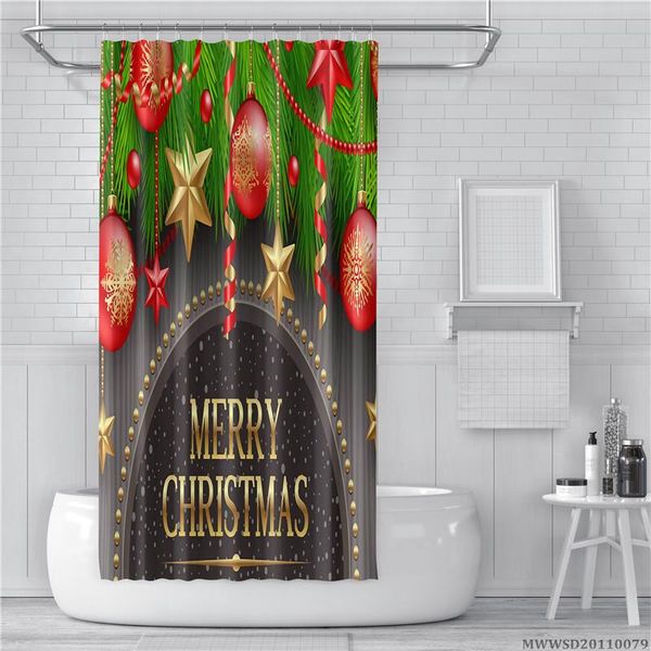 merry christmas shower curtains creative bath curtain polyester water proof for kids bathroom decoration
merry christmas shower curtains creative bath curtain polyester water proof for kids bathroom decoration