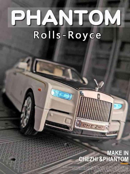 rolls royce - children's toy car, phantom car model, sound simulation and removable light alloy, carlin decoration, gift collection, 1:
rolls royce - children's toy car, phantom car model, sound simulation and removable light alloy, carlin decoration, gift collection, 1: