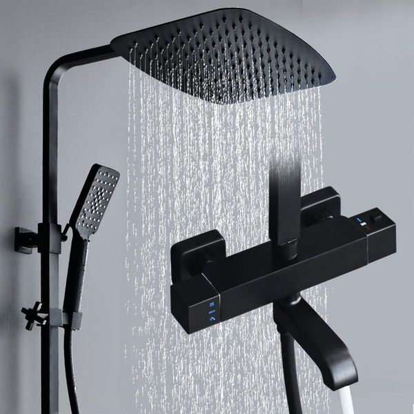 bathroom black shower faucet set bathtub faucets mixer tap bath taps rainfall head sets
bathroom black shower faucet set bathtub faucets mixer tap bath taps rainfall head sets