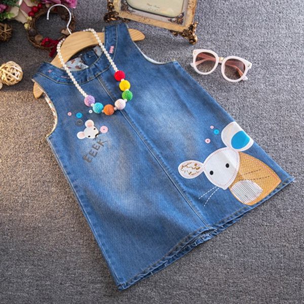 girl's dresses summer kids girls cartoon mouse vest denim es casual style children fashion clothes e100 qagl, Red;yellow
girl's dresses summer kids girls cartoon mouse vest denim es casual style children fashion clothes e100 qagl, Red;yellow
