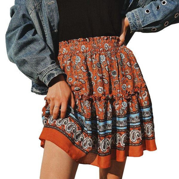 skirts 2021 summer vintage floral print skirt women beach ruffles boho style casual high waist mini pleated drop, Black
skirts 2021 summer vintage floral print skirt women beach ruffles boho style casual high waist mini pleated drop, Black