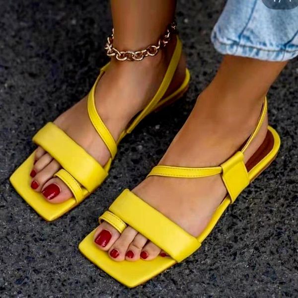 sandals fashion women's leisure slip-on summer beach shoes woman candy color back strap plus size flat ladies footwear, Black
sandals fashion women's leisure slip-on summer beach shoes woman candy color back strap plus size flat ladies footwear, Black