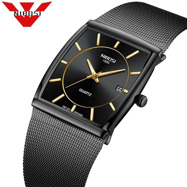 wristwatches nibosi watch men big square black luxury vintage watches mens brand waterproof minimalist wrist for, Slivery;brown
wristwatches nibosi watch men big square black luxury vintage watches mens brand waterproof minimalist wrist for, Slivery;brown