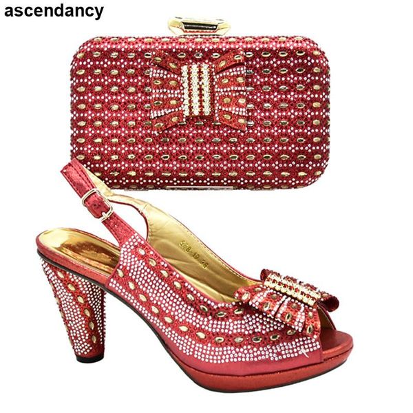 ladies italian shoes and bag set decorated with rhinestone nigerian women pumps shoe for party in dress, Black
ladies italian shoes and bag set decorated with rhinestone nigerian women pumps shoe for party in dress, Black