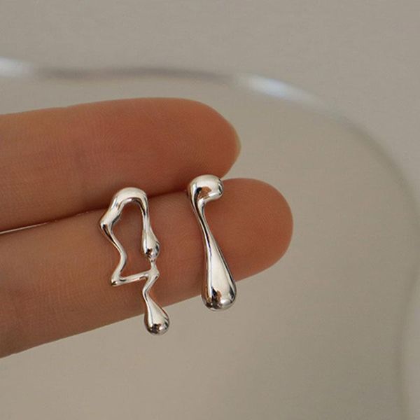stud metal geometric asymmetric notes earrings south korea fashion temperament personality girl women jewelry gift accessories, Golden;silver
stud metal geometric asymmetric notes earrings south korea fashion temperament personality girl women jewelry gift accessories, Golden;silver