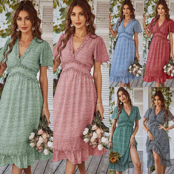 woman casual dresses self developed and digned dresses long 2022 summer short sleeve temperament large swing skirt, Black;gray
woman casual dresses self developed and digned dresses long 2022 summer short sleeve temperament large swing skirt, Black;gray