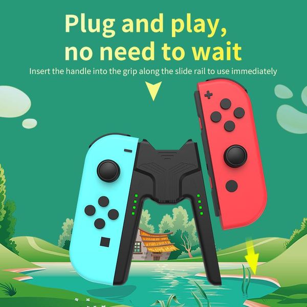 game controllers & joysticks style charging grip for switch oled joy-con handle with led indicator ns left right accessories
game controllers & joysticks style charging grip for switch oled joy-con handle with led indicator ns left right accessories