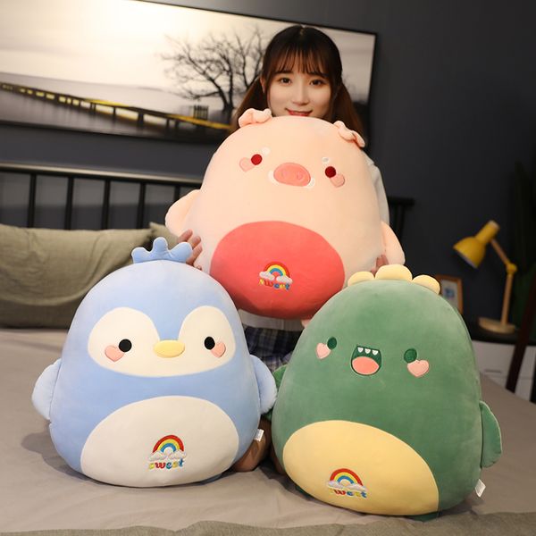 Cute Plush Dinosaur Pig Bear Toy Stuffed Cartoon Animal Soft Plushie Penguin Pillow Cushion Sofa Bed Home Decor Kids Girls Gift, 50cm penguin
Cute Plush Dinosaur Pig Bear Toy Stuffed Cartoon Animal Soft Plushie Penguin Pillow Cushion Sofa Bed Home Decor Kids Girls Gift, 50cm penguin