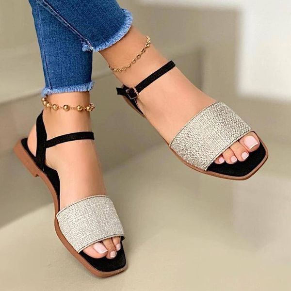 fashion females casual shoes summer slip-on flat sandals ladies roma flat peep toe sandalias shoes females beach flat footwear, Black
fashion females casual shoes summer slip-on flat sandals ladies roma flat peep toe sandalias shoes females beach flat footwear, Black