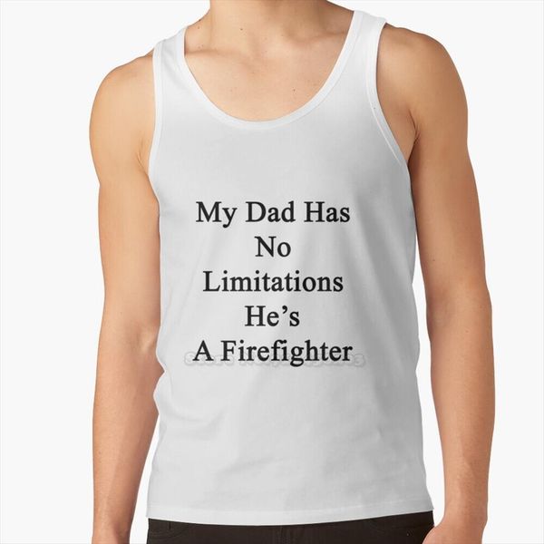 my dad has no limitations hes a firefighter summer fashion tank bodybuilding fitness printed vest fireman firemen, White;black
my dad has no limitations hes a firefighter summer fashion tank bodybuilding fitness printed vest fireman firemen, White;black