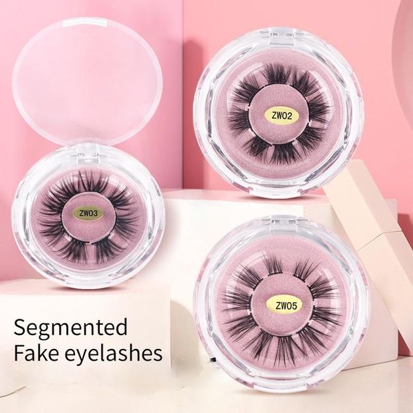 false eyelashes 1 box 3d segmented eyelashessmall bunch of fluffy thick eye extension makeup tool
false eyelashes 1 box 3d segmented eyelashessmall bunch of fluffy thick eye extension makeup tool