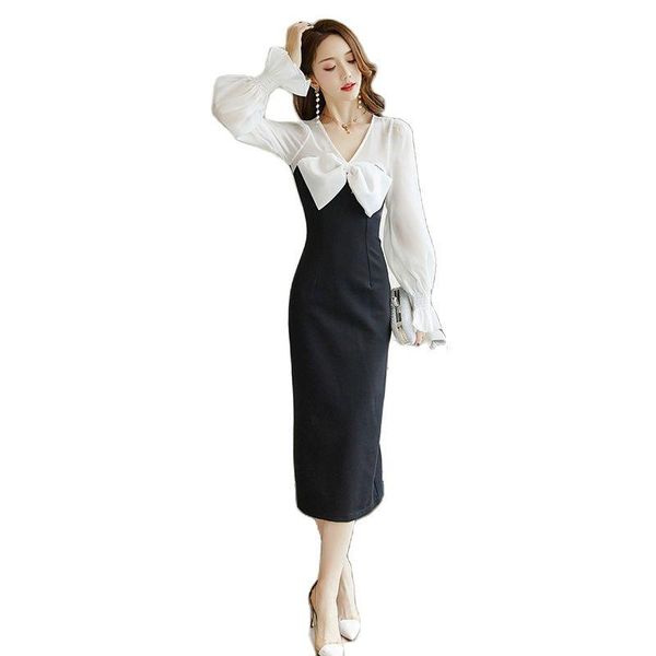 casual dresses minority chiffon 2021 fairy chic gentle wind mid-long button-wrapped tide, Black;gray
casual dresses minority chiffon 2021 fairy chic gentle wind mid-long button-wrapped tide, Black;gray