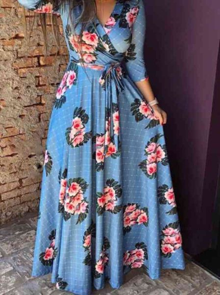 elegant women long dress three quarter sleeve v neck robe femme party vestidos oversize plus size women bandage maxi, Black;gray
elegant women long dress three quarter sleeve v neck robe femme party vestidos oversize plus size women bandage maxi, Black;gray