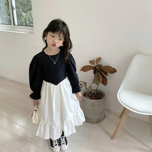 autumn children's korean black and white girl's princess dress kids dresses for girls girls' cotton, Red;yellow
autumn children's korean black and white girl's princess dress kids dresses for girls girls' cotton, Red;yellow