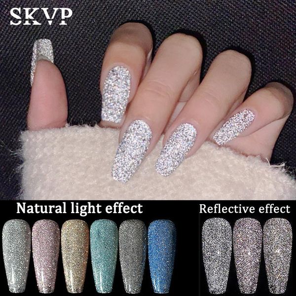 nail gel skvp reflective diamond polish 8ml sparkling glitter laser art semi permanent coat base varnish, Red;pink
nail gel skvp reflective diamond polish 8ml sparkling glitter laser art semi permanent coat base varnish, Red;pink