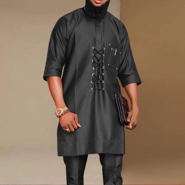 men's casual shirts 4xl african shirt loose half sleeves dashiki tee rich bazin clothing long man muslim fashion, White;black
men's casual shirts 4xl african shirt loose half sleeves dashiki tee rich bazin clothing long man muslim fashion, White;black