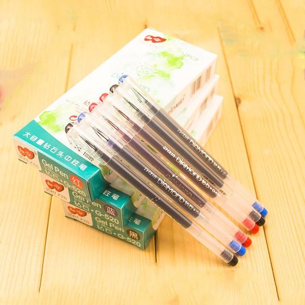 gel pens 12pcs lovein diamond pen 0.38mm ink zhixin test good exam office writing stationery
gel pens 12pcs lovein diamond pen 0.38mm ink zhixin test good exam office writing stationery