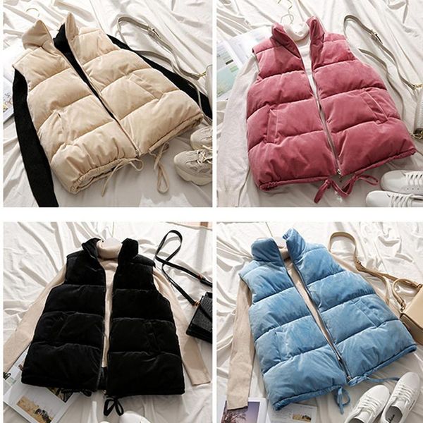 women's vests women vest jacket warm gilet ladies waistcoat sleeveless coat cotton fashion autumn thick female winter casual, Black;white
women's vests women vest jacket warm gilet ladies waistcoat sleeveless coat cotton fashion autumn thick female winter casual, Black;white
