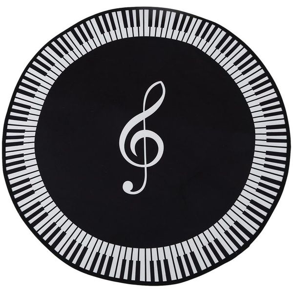 carpets carpet music symbol piano key black white round non-slip home bedroom mat floor decoration
carpets carpet music symbol piano key black white round non-slip home bedroom mat floor decoration
