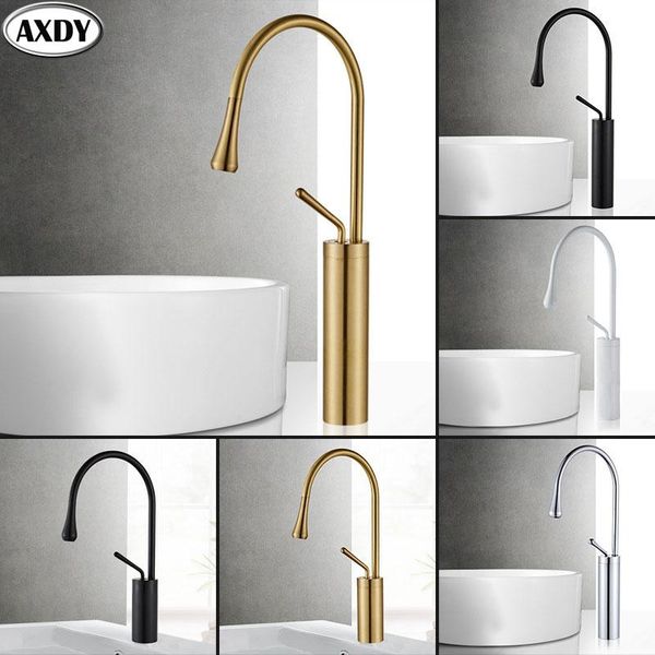 bathroom sink faucets basin single lever 360 degree rotation brass mixer black white golden chrome brushed water tap for kitchen
bathroom sink faucets basin single lever 360 degree rotation brass mixer black white golden chrome brushed water tap for kitchen