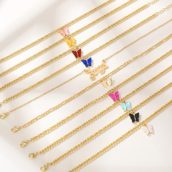 anklets beauty layer trendy foot bracelets set cute butterfly angel pendants buckle for women punk party jewelry gift, Red;blue
anklets beauty layer trendy foot bracelets set cute butterfly angel pendants buckle for women punk party jewelry gift, Red;blue
