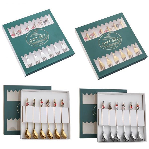 christmas decorations year 2022 stainless steel spoons xmas party coffee spoon with pendant noel gift
christmas decorations year 2022 stainless steel spoons xmas party coffee spoon with pendant noel gift