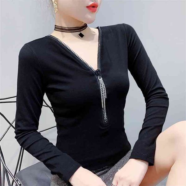 spring women long sleeve v-neck tassel zipper tshirt female blusas casual leopard print shirt cotton t-shirt t02517b 210421, Black;gray
spring women long sleeve v-neck tassel zipper tshirt female blusas casual leopard print shirt cotton t-shirt t02517b 210421, Black;gray
