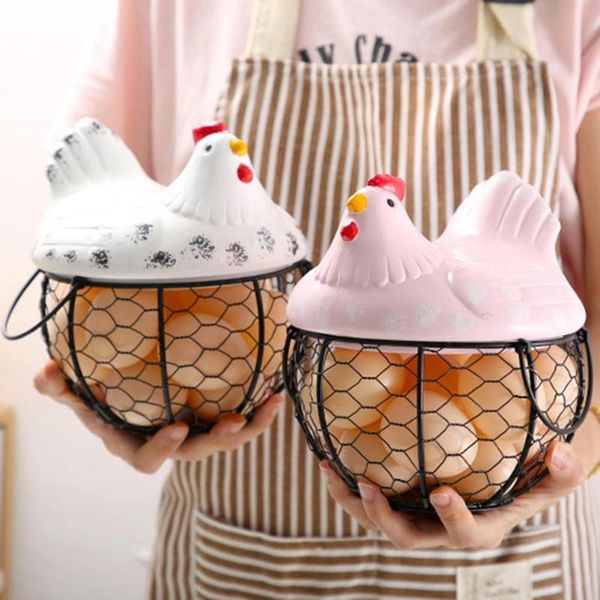 storage baskets ceramic hen ornament egg fruit basket container kitchen supplies chicken decorations
storage baskets ceramic hen ornament egg fruit basket container kitchen supplies chicken decorations