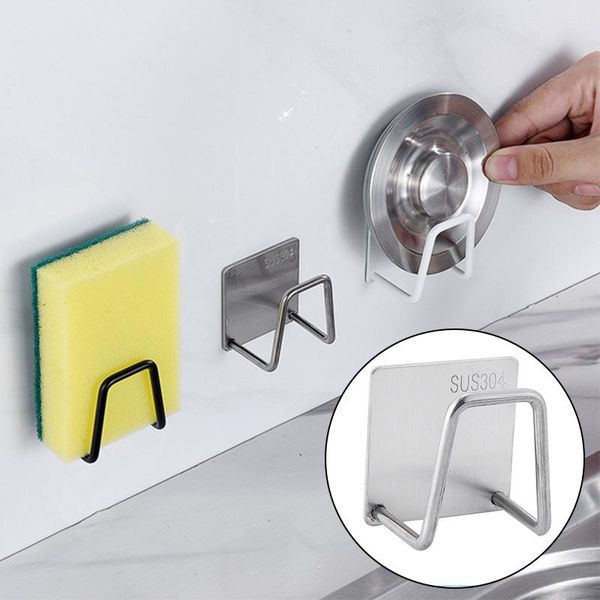 hooks & rails kitchen sponges holder self adhesive sink drain drying rack stainless steel storage accessories organizer
hooks & rails kitchen sponges holder self adhesive sink drain drying rack stainless steel storage accessories organizer