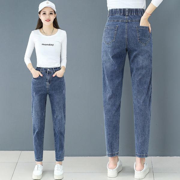 women's jeans 9-point jeans new autumn 2021 high waist loose radish leggings straight tube slim daddy pants, Blue
women's jeans 9-point jeans new autumn 2021 high waist loose radish leggings straight tube slim daddy pants, Blue