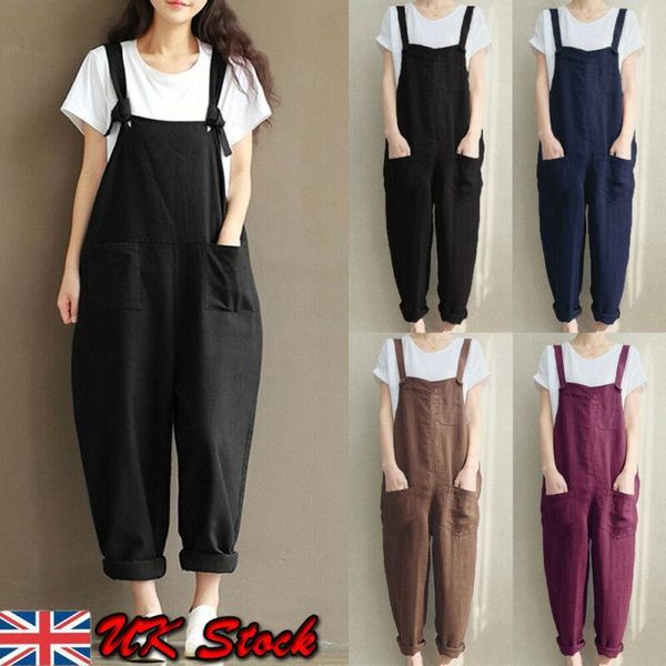 women's pants & capris women summer spring harem strap pocket 4 colors casual loose jumpsuit baggy trousers overalls female plus size, Black;white
women's pants & capris women summer spring harem strap pocket 4 colors casual loose jumpsuit baggy trousers overalls female plus size, Black;white