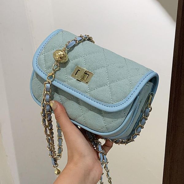 evening bags 2021 fashion chain shoulder bag women denim quilted female luxury handbags designer sac a main femme
evening bags 2021 fashion chain shoulder bag women denim quilted female luxury handbags designer sac a main femme