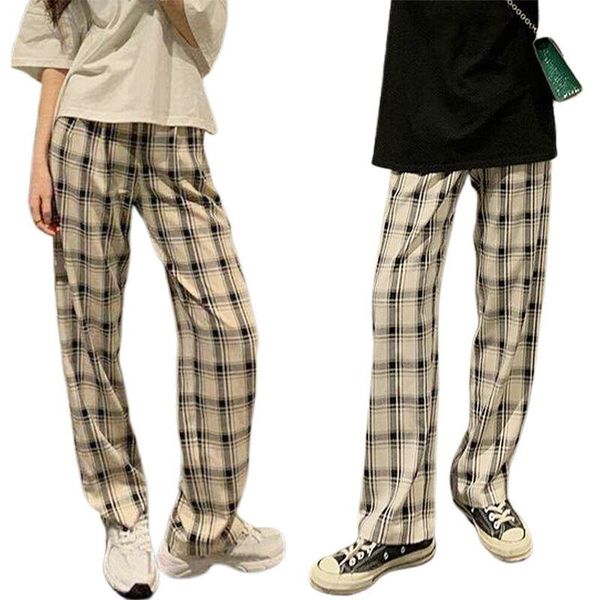 women's pants & capris womens ladies black and white plaid summer holiday straight loose trousers, Black;white
women's pants & capris womens ladies black and white plaid summer holiday straight loose trousers, Black;white