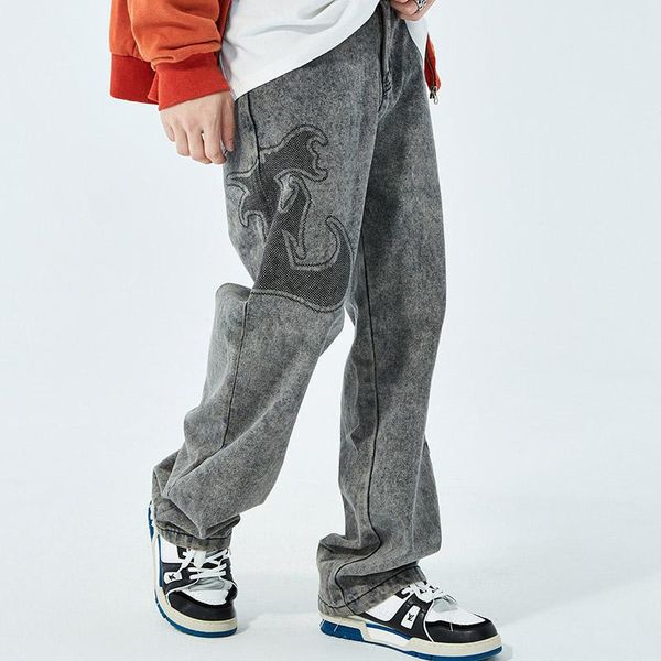 men's jeans harajuku english letters and graphics loose blue retro punk street gothic pants hip hop fashion graphic casual
men's jeans harajuku english letters and graphics loose blue retro punk street gothic pants hip hop fashion graphic casual