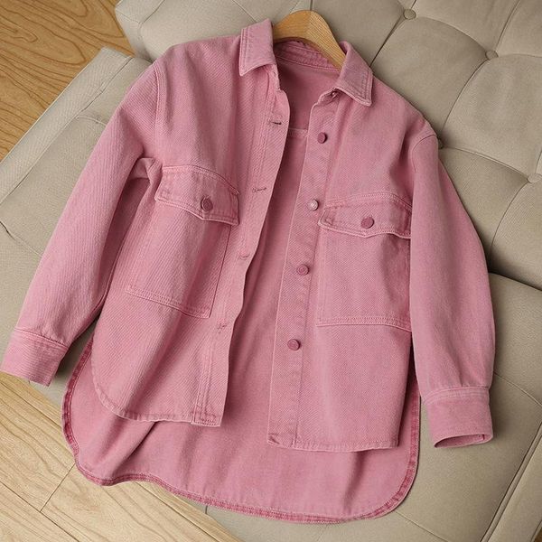 women's jackets loose fashion women jacket oversized korean style single breasted chic coats spring autumn cowboy outwear plum color, Black;brown
women's jackets loose fashion women jacket oversized korean style single breasted chic coats spring autumn cowboy outwear plum color, Black;brown
