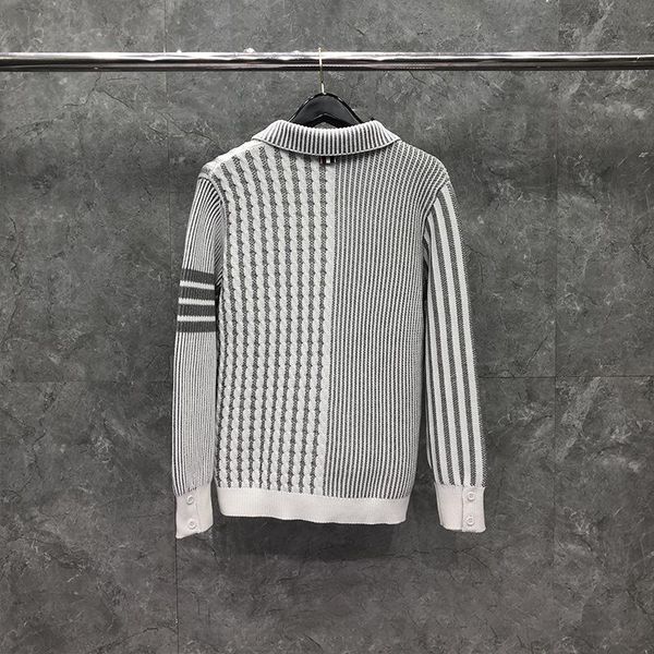 men's sweaters 2021 fashion brand men women slim cardigans clothing patchwork striped wool thick autumn winter casual coat, White;black
men's sweaters 2021 fashion brand men women slim cardigans clothing patchwork striped wool thick autumn winter casual coat, White;black