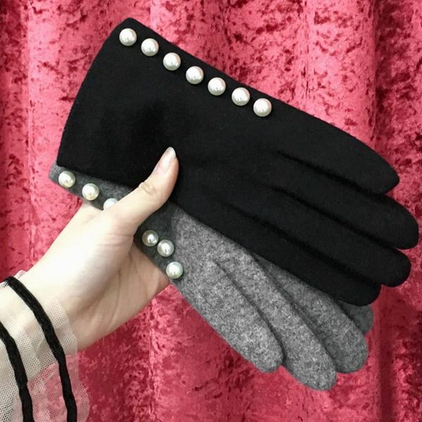 fingerless gloves women winter cashmere and wool pearl full finger mittens touch screen fashion driving elegant guantes luavs, Blue;gray
fingerless gloves women winter cashmere and wool pearl full finger mittens touch screen fashion driving elegant guantes luavs, Blue;gray