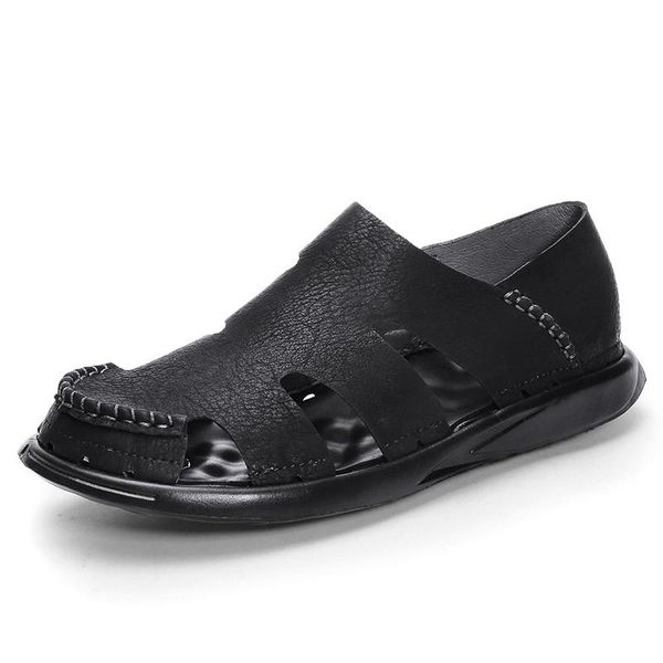sandals outdoor leather sandale beach comfort praia masculino sandalhas masculina homens big slip sandles sole mens 39 thick cuero in s, Black
sandals outdoor leather sandale beach comfort praia masculino sandalhas masculina homens big slip sandles sole mens 39 thick cuero in s, Black
