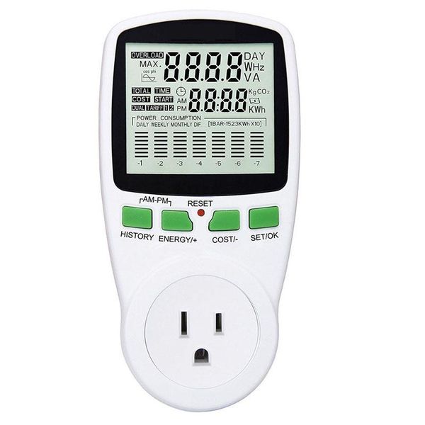smart power plugs electricity wattmeter lcd energy meter socket electric tester fr us uk au br measuring outlet analyzer
smart power plugs electricity wattmeter lcd energy meter socket electric tester fr us uk au br measuring outlet analyzer