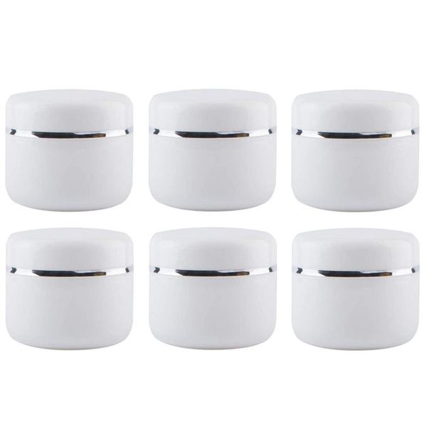 storage bottles & jars 10pcs 250g 8 oz white silver edge refillable cosmetic plastic empty make up face cream lip lotion travel case bo
storage bottles & jars 10pcs 250g 8 oz white silver edge refillable cosmetic plastic empty make up face cream lip lotion travel case bo