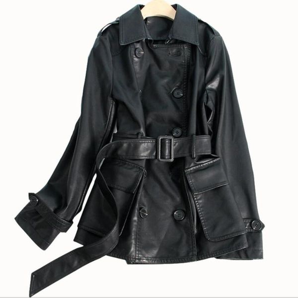 women's jackets 2021 spring autumn fashion double breasted pu leather jacket women slim office lady suit plus size 3xl, Black;brown
women's jackets 2021 spring autumn fashion double breasted pu leather jacket women slim office lady suit plus size 3xl, Black;brown