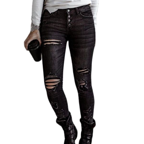women's jeans black retro for women fashion ripped denim pencil pants female casual trousers s-2xl drop, Blue
women's jeans black retro for women fashion ripped denim pencil pants female casual trousers s-2xl drop, Blue