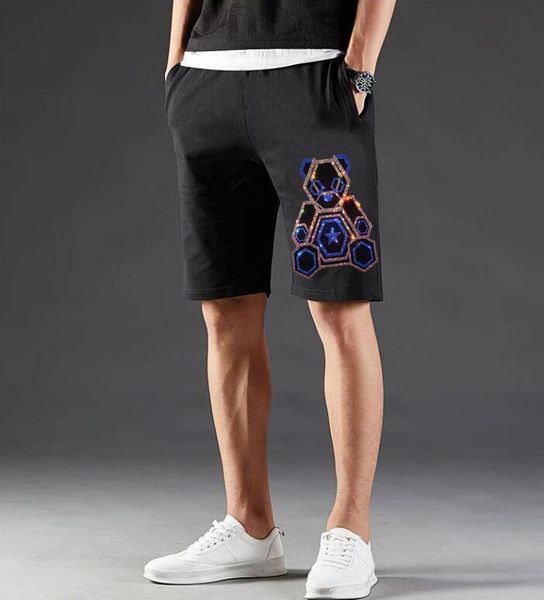 men's shorts mens drill running casual men short sports slim fit male sport designer brand, White;black
men's shorts mens drill running casual men short sports slim fit male sport designer brand, White;black